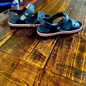 Crocs sandals, size 13